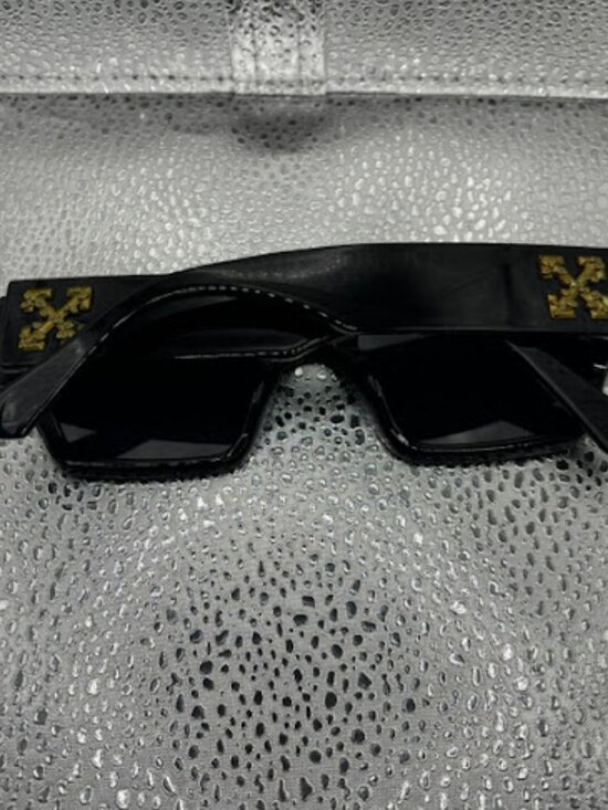 Other - Black and Gold Sunglasses Off-White Sunglasses